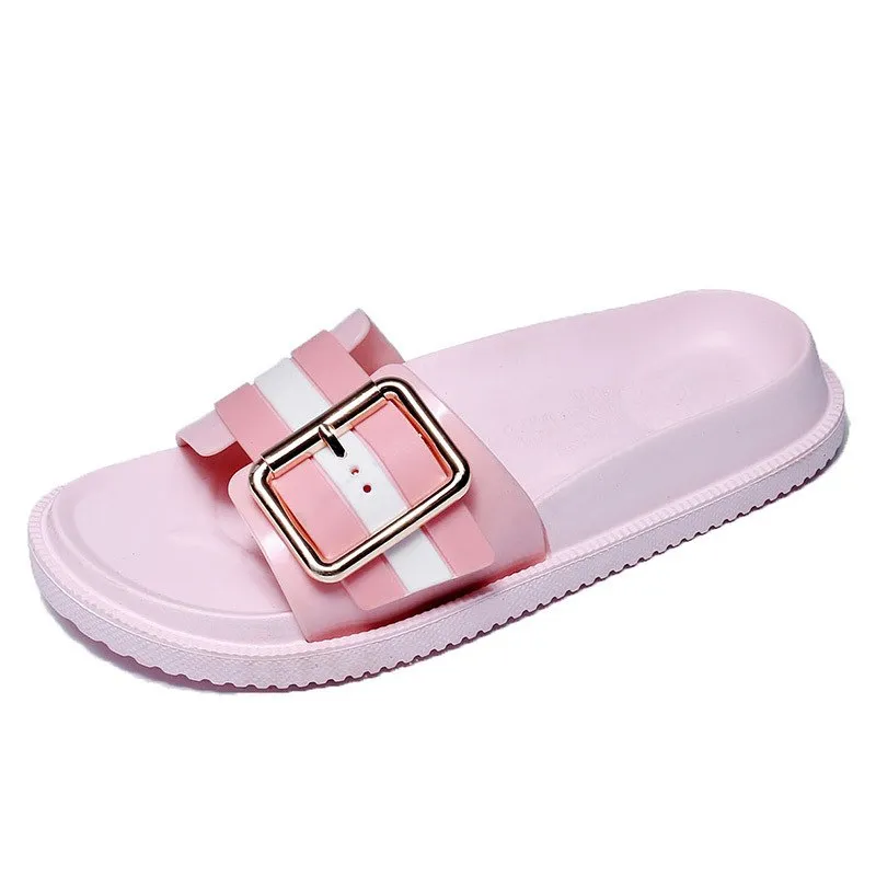 summer fashion female femme red green pink tong slider dame huose beach outside slippers flat pool shoe slide with for women tap