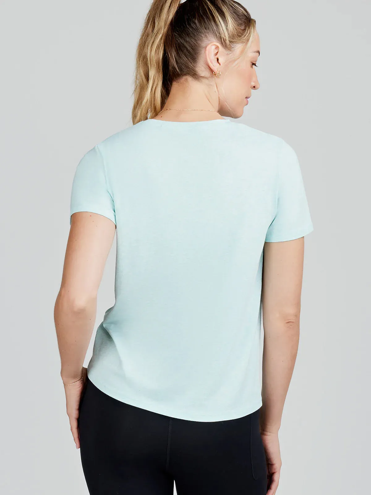 tasc Performance All Day T-Shirt in Serene Heather