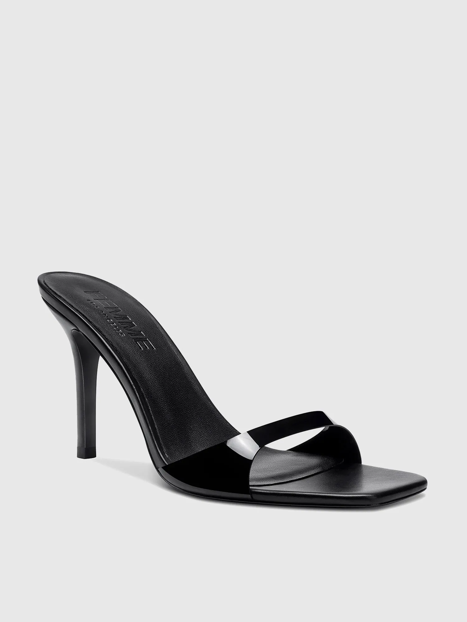 The Rue Slipper - Nero