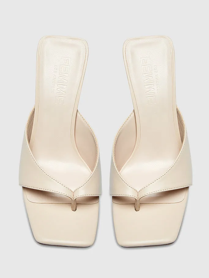 The Venice Slipper - Nude