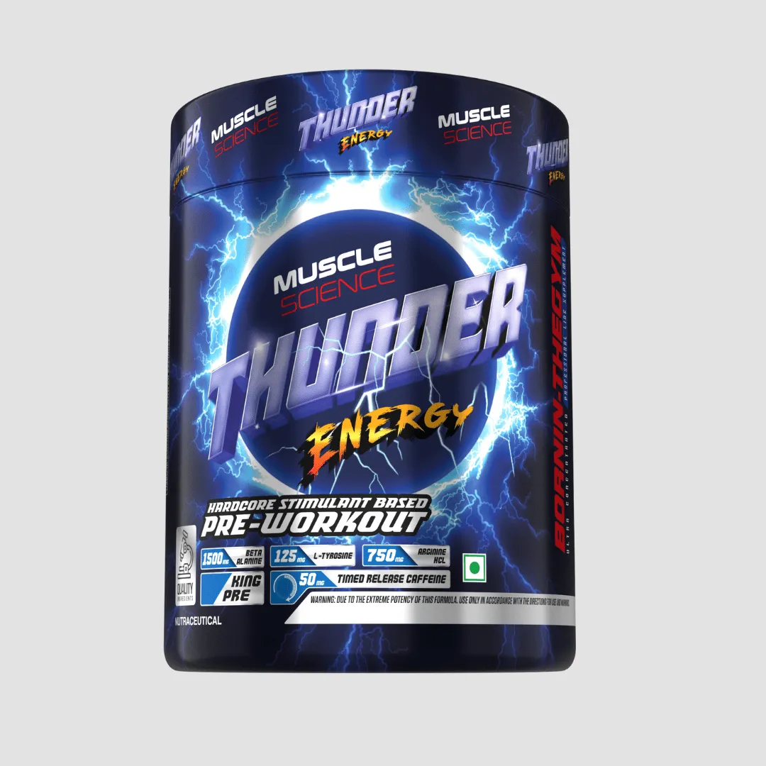 Thunder Energy – Hardwork Stimulant Based Pre-workout | Guava