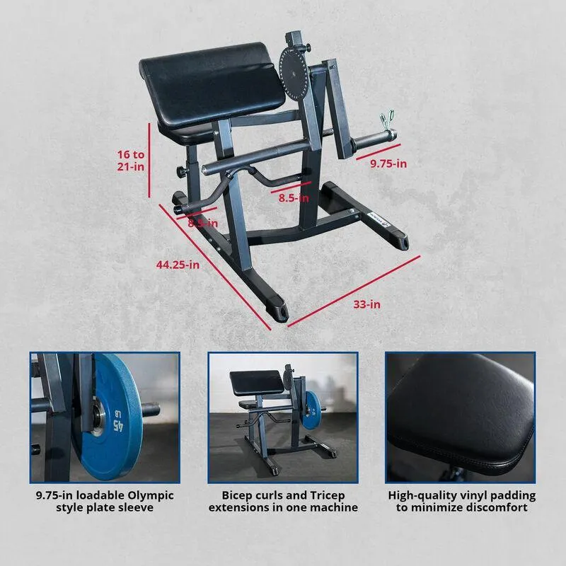 Titan Bicep Tricep Curl Machine