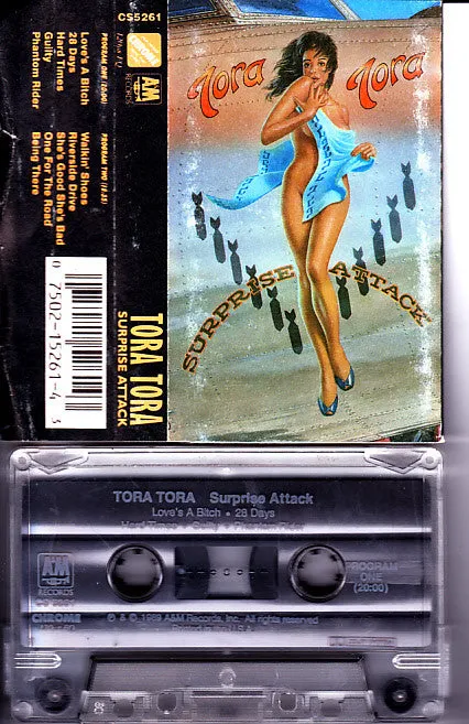 Tora Tora (2) - Surprise Attack (Cass, Album, R, ) (VG )