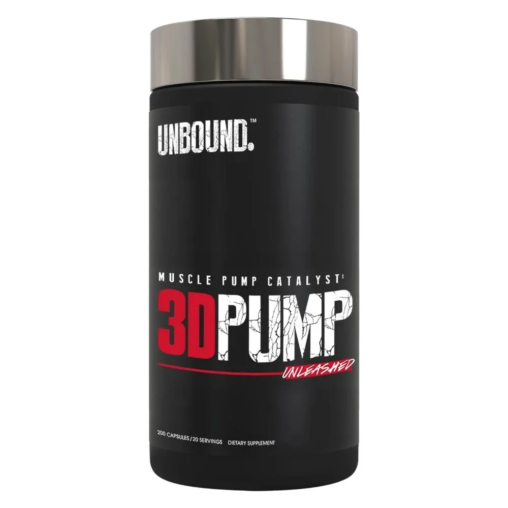 Unbound 3D Pump Unleashed 200 Capsules