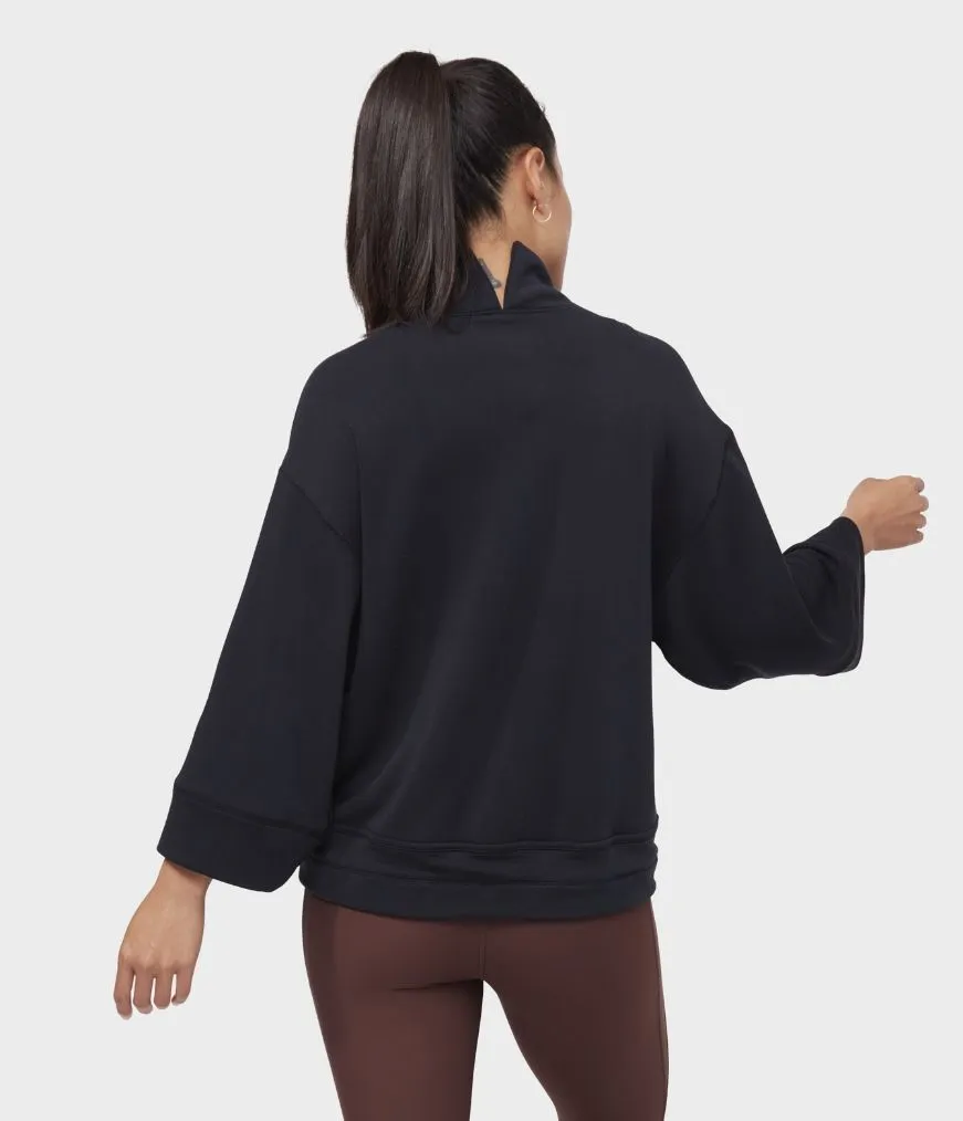 Upward Mockneck Pullover