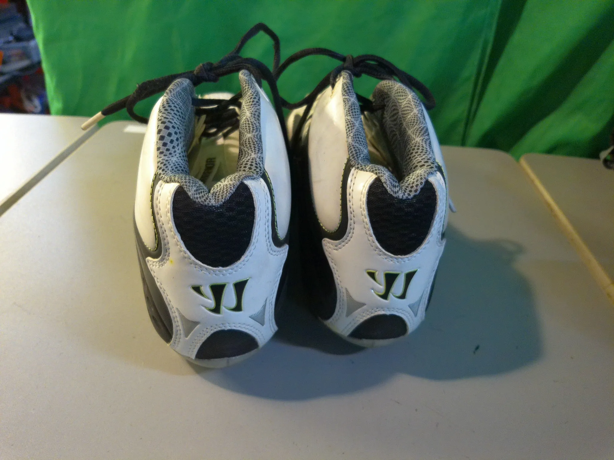 Used Warrior Burn 2.0 Lacrosse Cleats Size 12