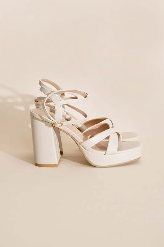 VALOR-1 Cross Ankle Strap Heels