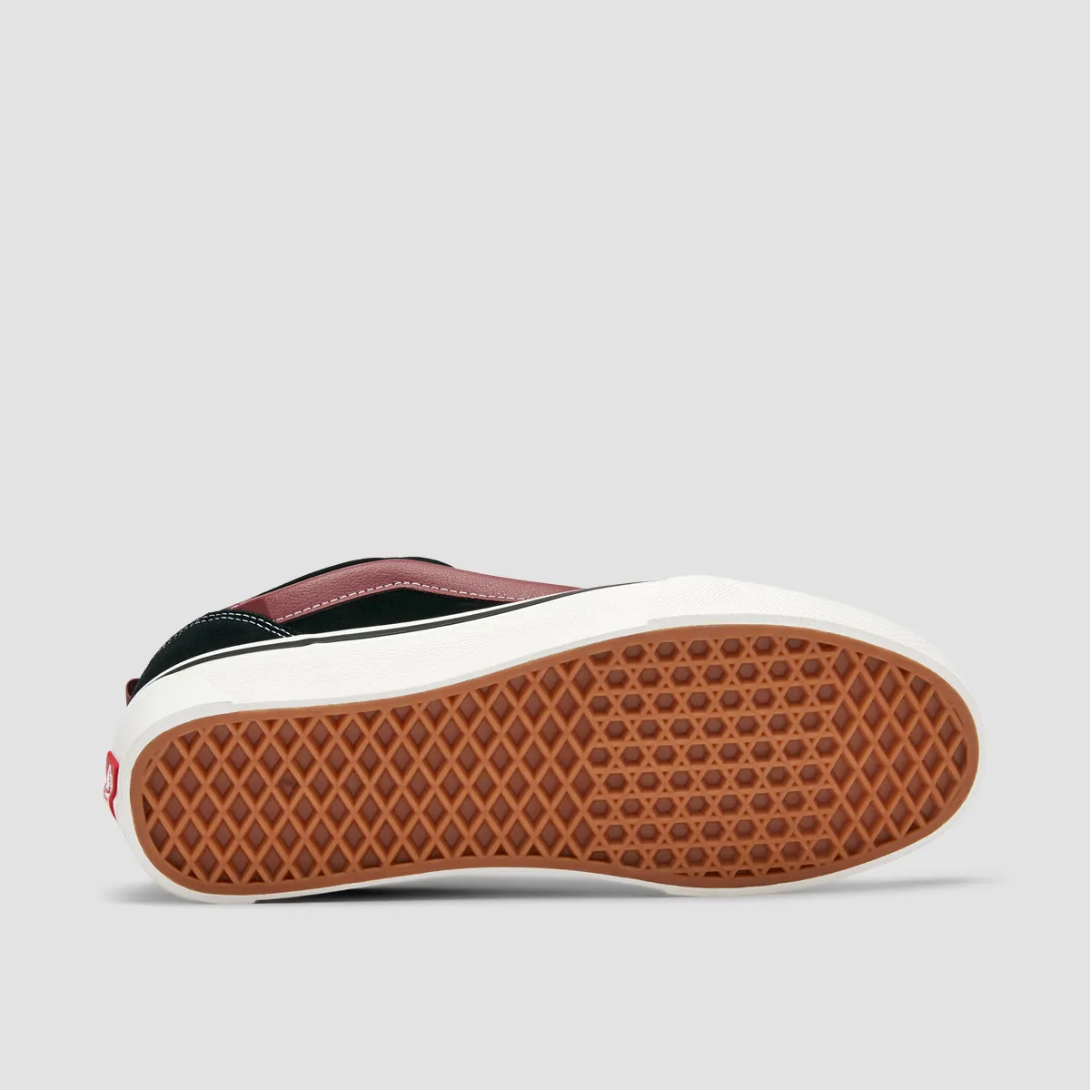 Vans Knu Skool Shoes - Black/Port