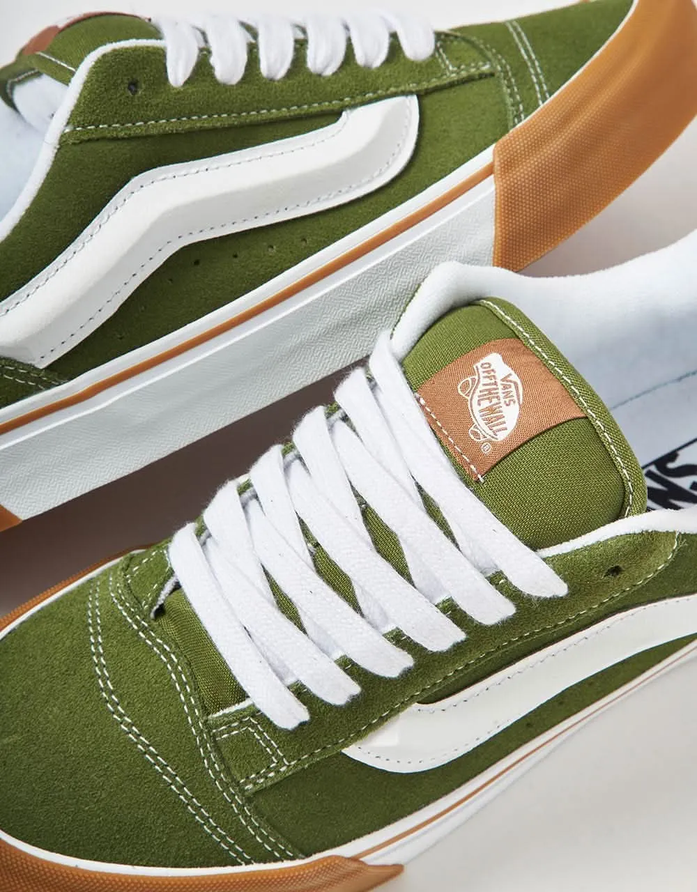 Vans Knu Skool Shoes - (Gum Bumper) Pesto