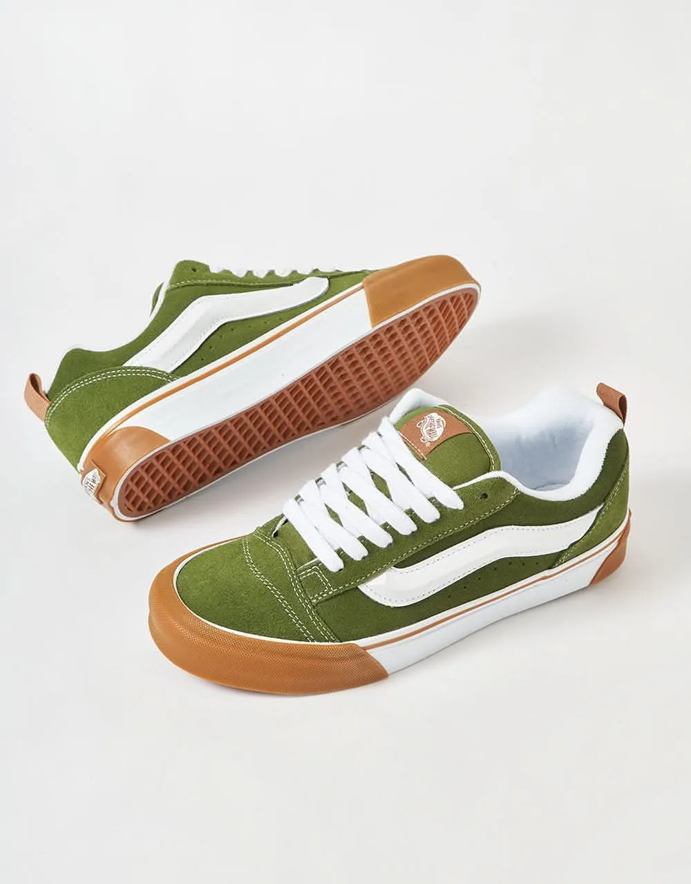 Vans Knu Skool Shoes - (Gum Bumper) Pesto