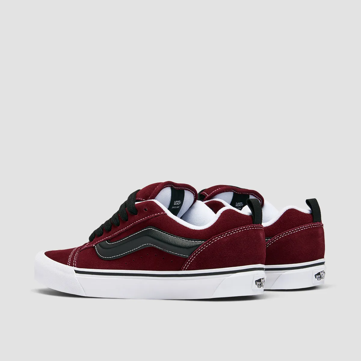 Vans Knu Skool Shoes - Suede Port/Black