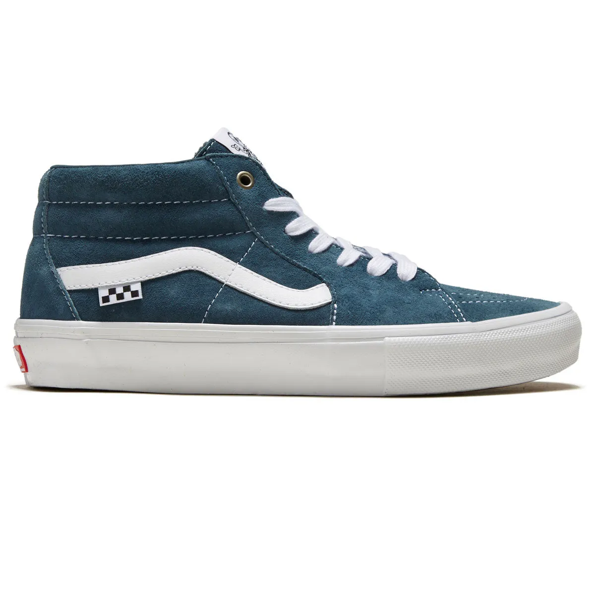 Vans Skate Grosso Mid Shoes - Blue/White