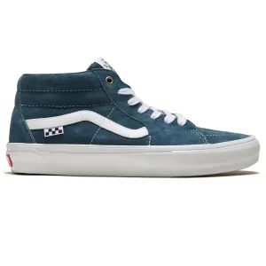 Vans Skate Grosso Mid Shoes - Blue/White