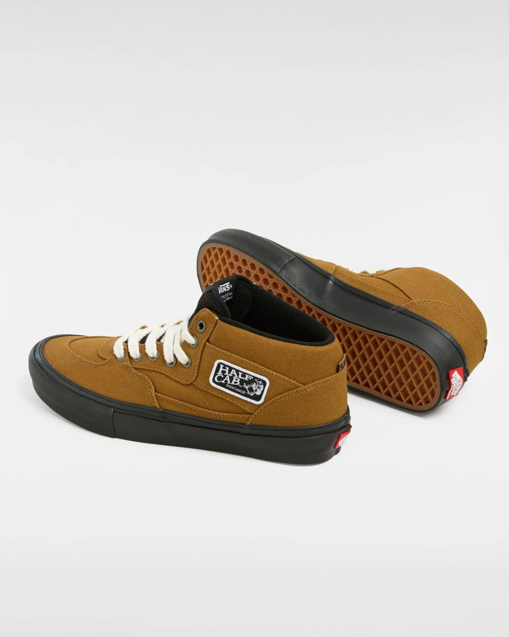 Vans Skate Half Cab Duck Canvas Shoes Brown