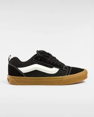 VANS Unisex Knu Skool Trainers - Black / Gum