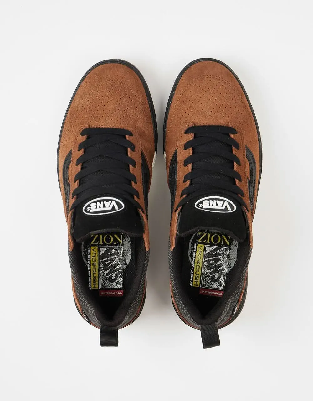 Vans Zahba Skate Shoes - Brown/Multi