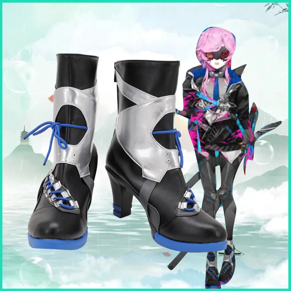 Vtuber Yuhi Riri Cosplay Shoes Boots Halloween Costumes Accessory Custom Made