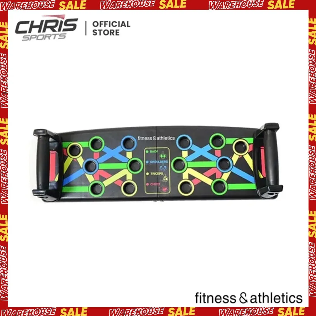 [WAREHOUSE Sale!!] - Fitness and Athletics Foldable Push-up Board [Issue: Dirty / No Box] - NO RETURN POLICY!!