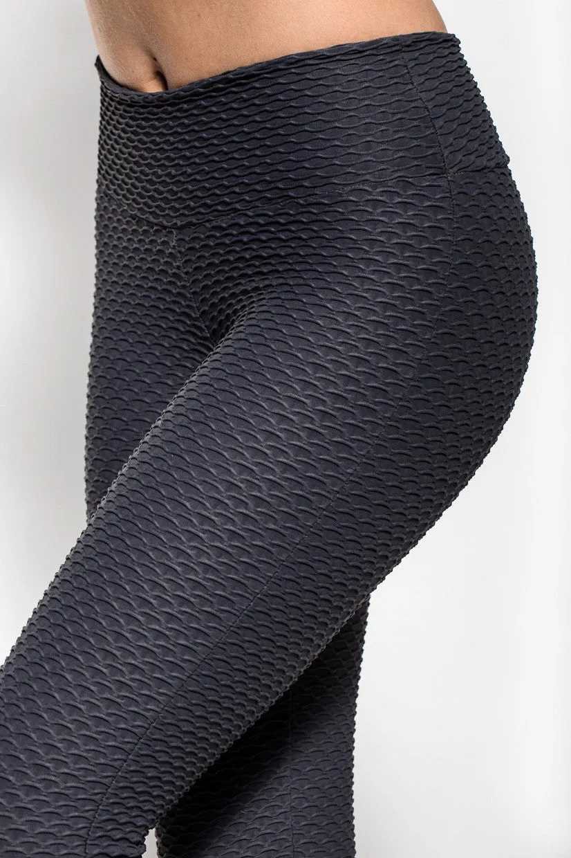 Wave Legging - Slate Grey