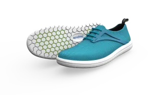 Wide Urban Flex Sneakers - Ocean