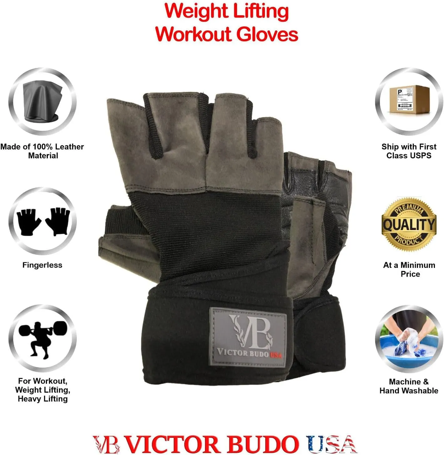 WOMEN AND MEN'S WEIGHT LIFTING GLOVES WITH EXCELLENT GRIP