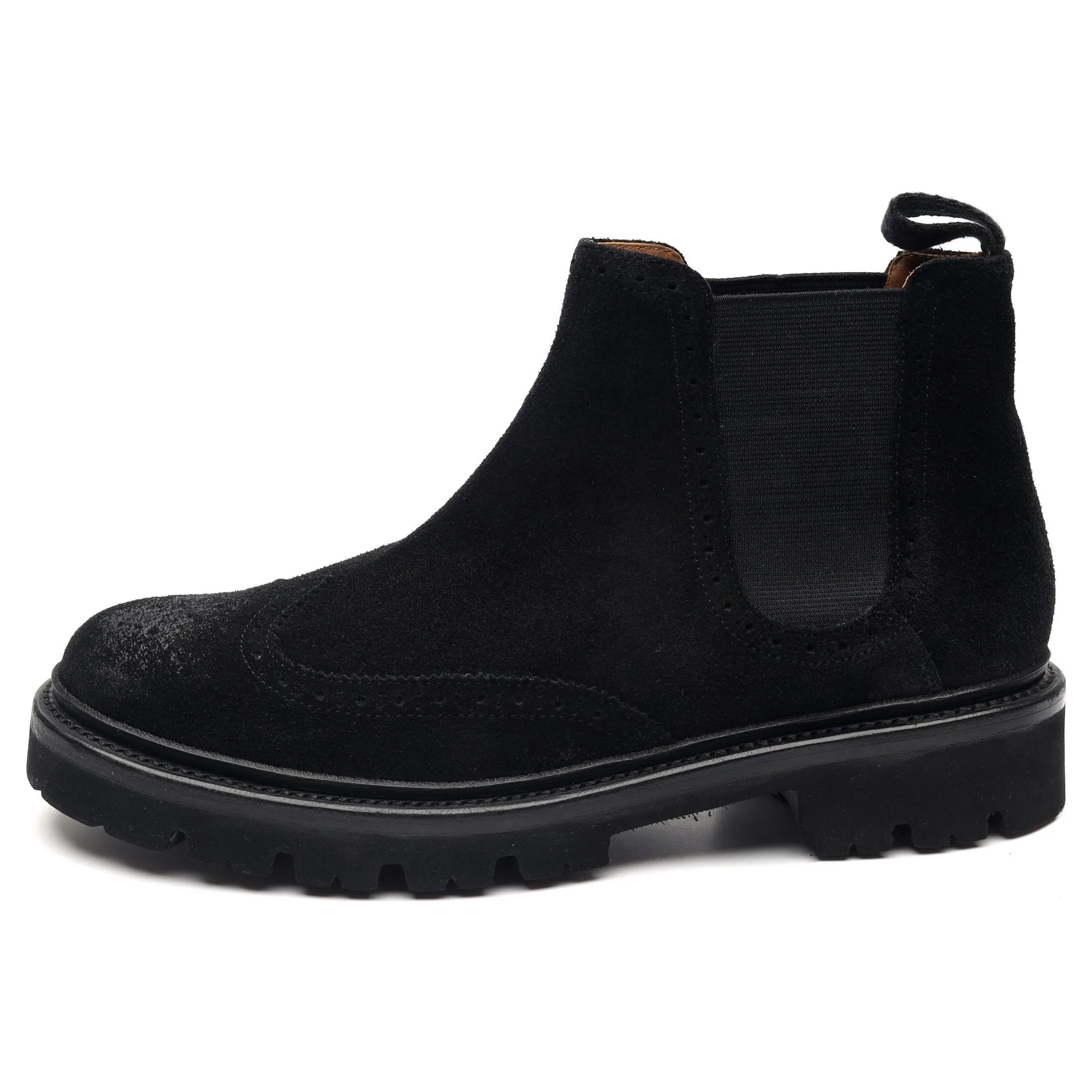 Women's 'Arlo' Black Suede Chelsea Boots UK 8