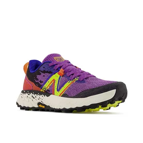 Women's Fresh Foam X Hierro v7 Trail Shoe - Mystic Purple/Poppy - Regular (B)