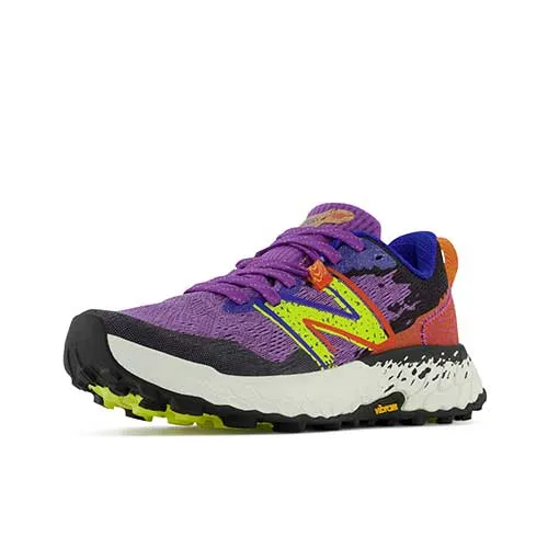 Women's Fresh Foam X Hierro v7 Trail Shoe - Mystic Purple/Poppy - Regular (B)