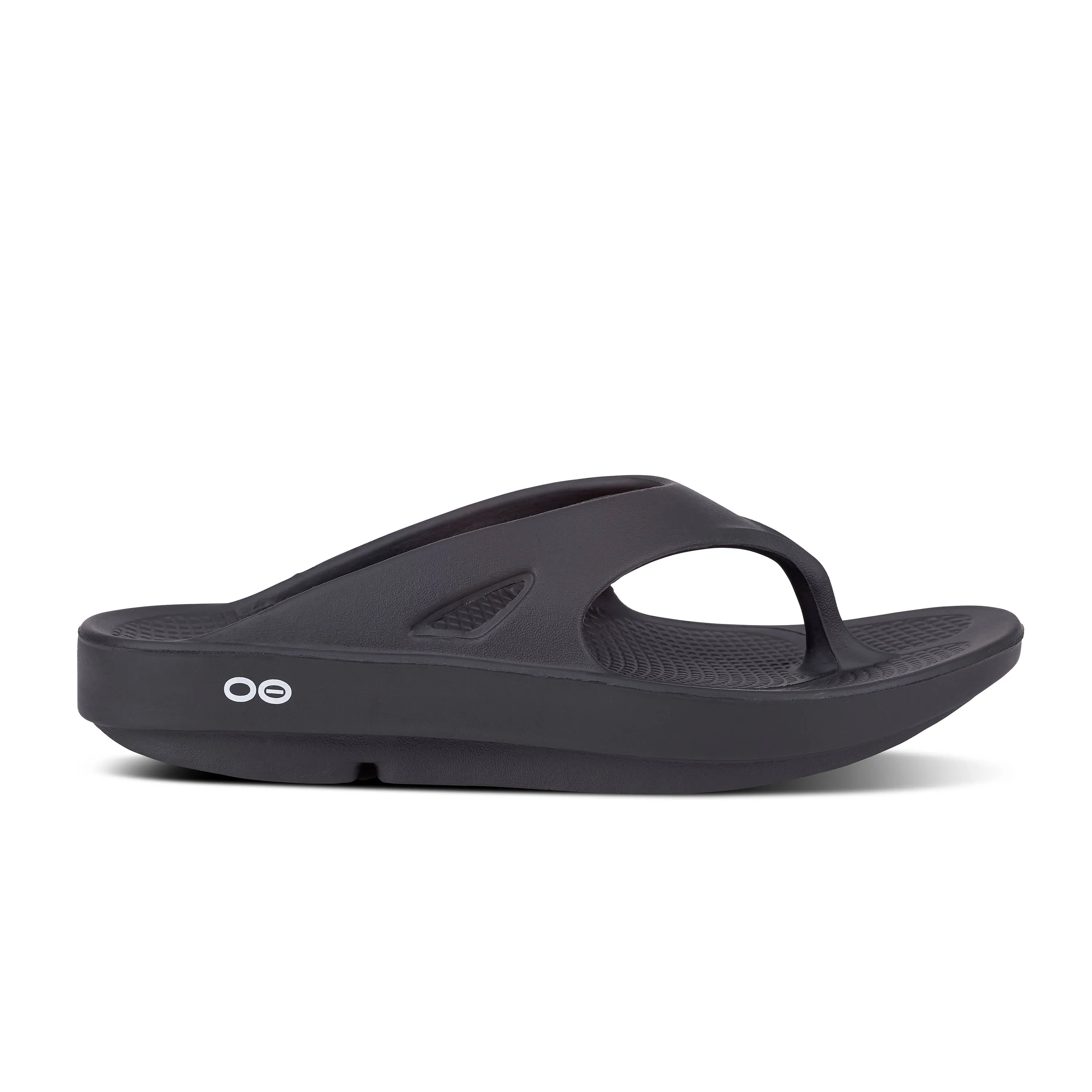 Women's Oofos OOriginal Thong Color: Black