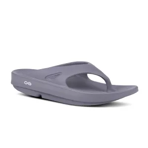 Women's Oofos OOriginal Thong Color: Slate