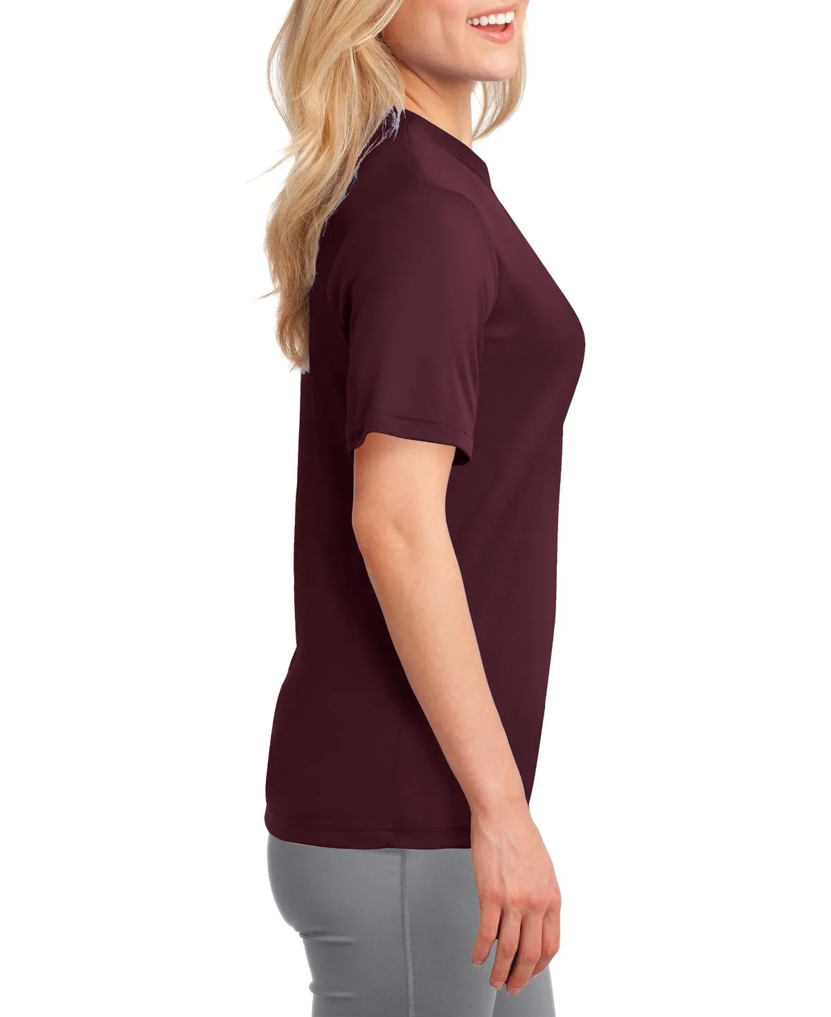 Women's Regular Fit Casual Performance Workout Tee