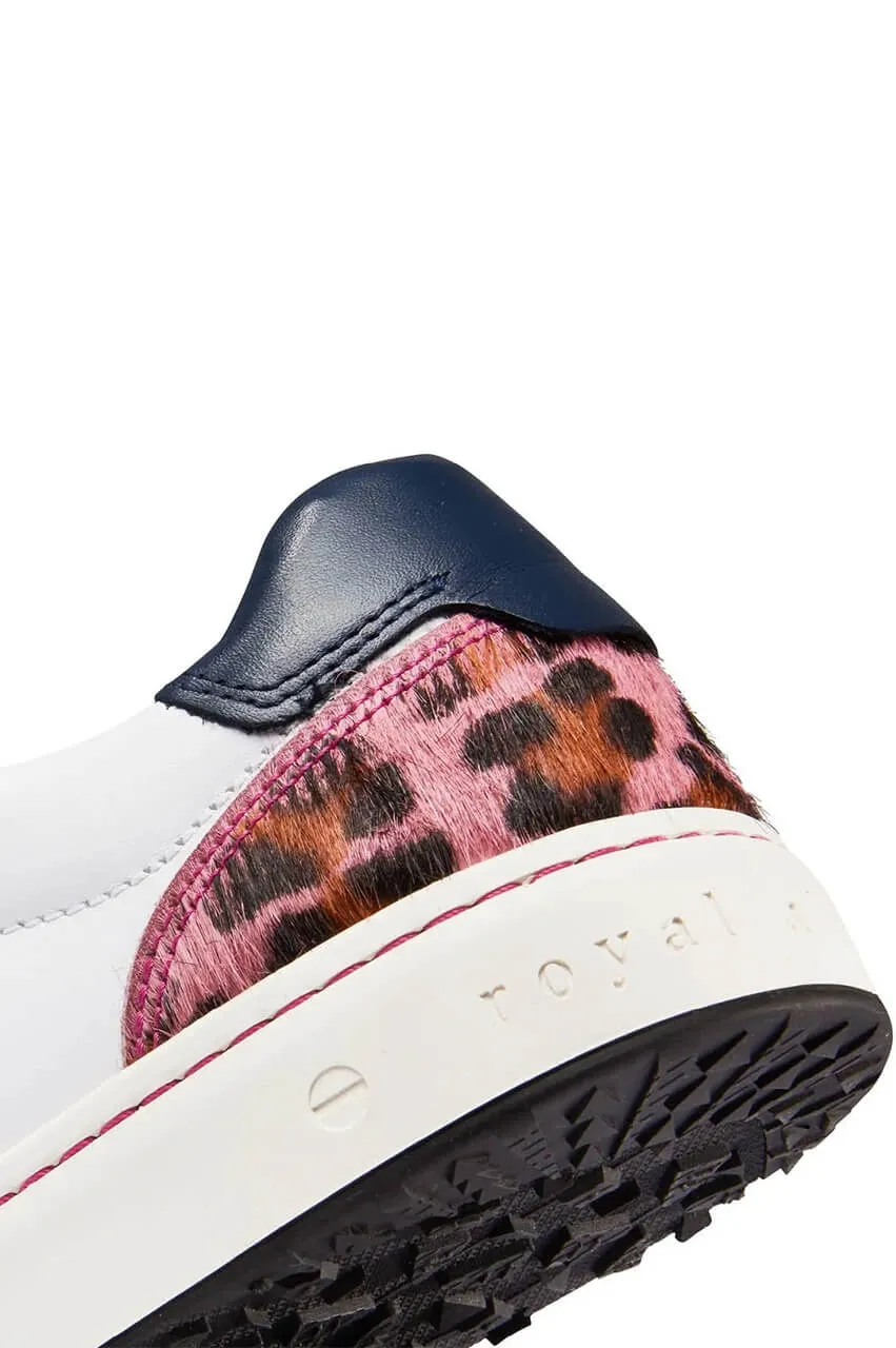 Women's Royal Albartross Golf Shoes | The Fieldfox Pink Leopard