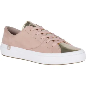 Women's  Sperry | Haven Lace Up Sneakers | Rose Gold Leather